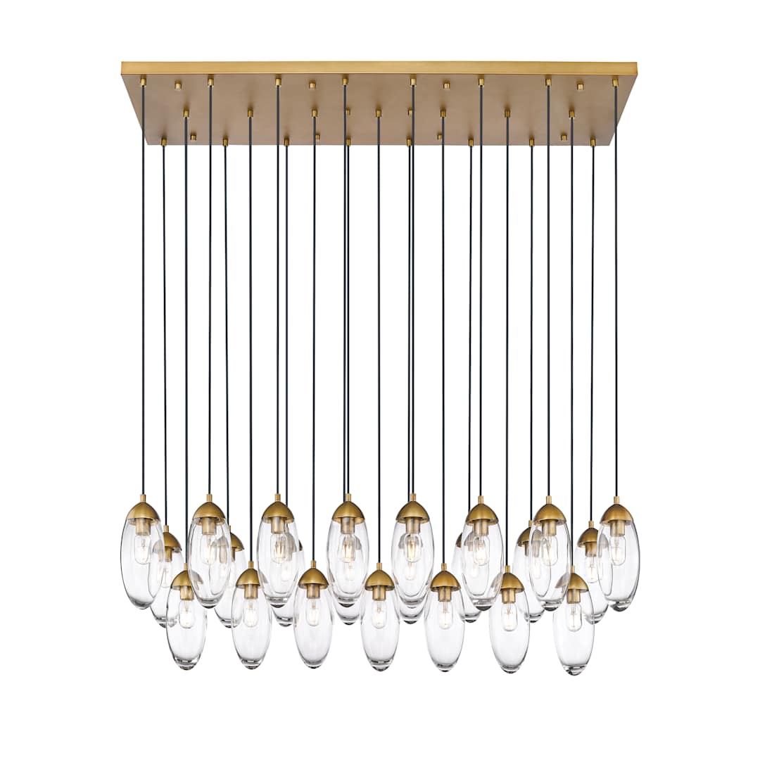 Arden 23 Light 54" Wide Suspension Linear Pendant