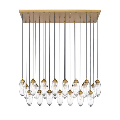 Arden 23 Light 54" Wide Suspension Linear Pendant