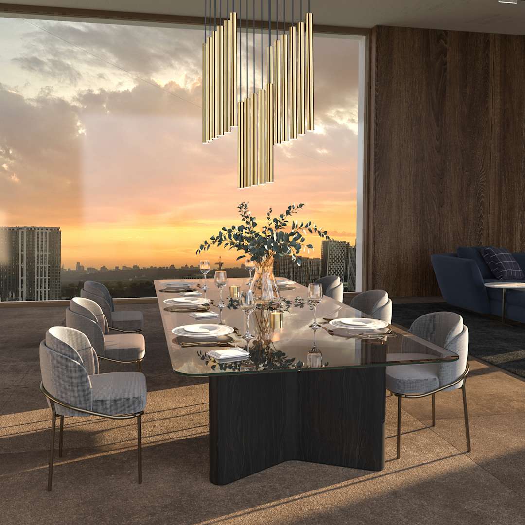 Forest 18" Wide Linear Chandelier