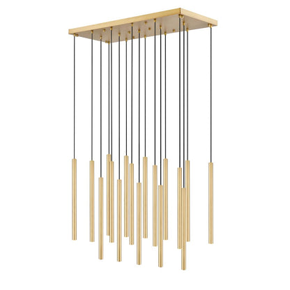 Forest 18" Wide Linear Chandelier